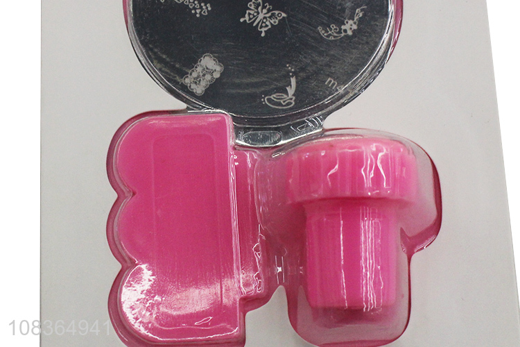 New arrival nail stamper and scraper set nail art stamping tool set