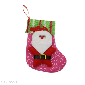 New Arrival Christmas Socks Gift Bag Christmas Ornament