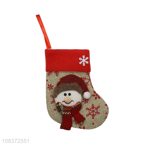 Factory Direct Sale Christmas Hanging Ornament Christmas Socks