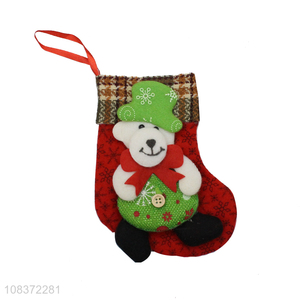 Good Quality Cartoon Christmas Stocking For Christmas Decoration