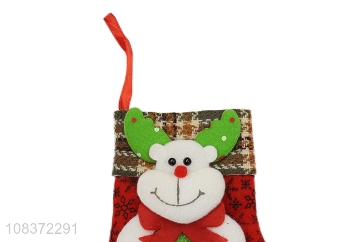 Cute Design Christmas Decoration Hanging Christmas Socks