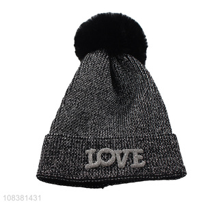 Wholesale Knitted Hat Fashion Beanie Winter Hat For Women