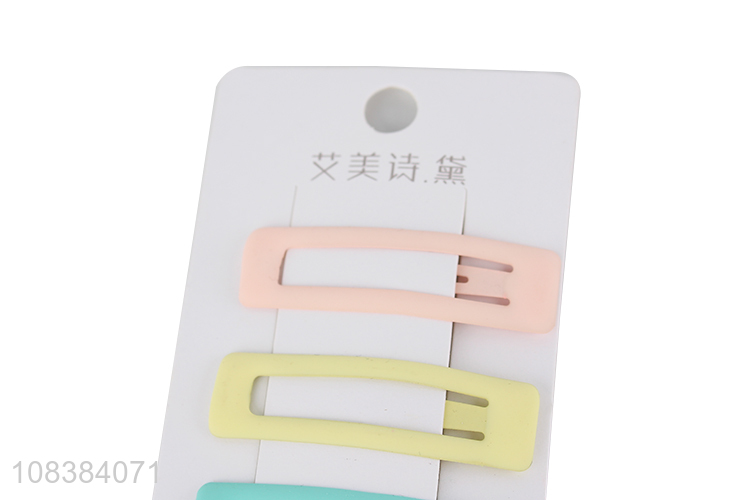 Online supply ladies hairwear fashion square hairpins