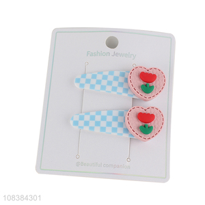 Good quality creative BB clips kids cute hairpins for sale