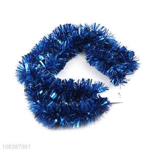 Popular design Christmas tinsel garland metallic streamers home decorations