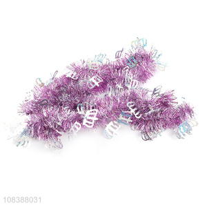 High quality Christmas tree tinsels Christmas garland holiday decorations