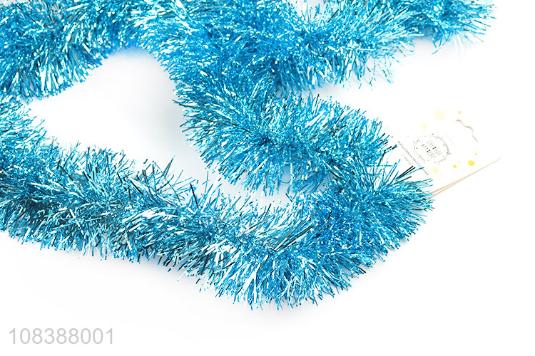 Best selling Christmas tinsel garland for holiday indoor and outdoor use