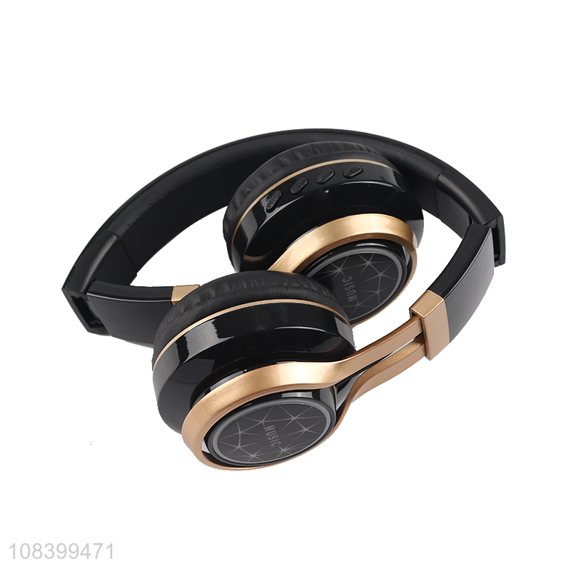 Factory wholesale portable fashion wireless bluetooth headphones