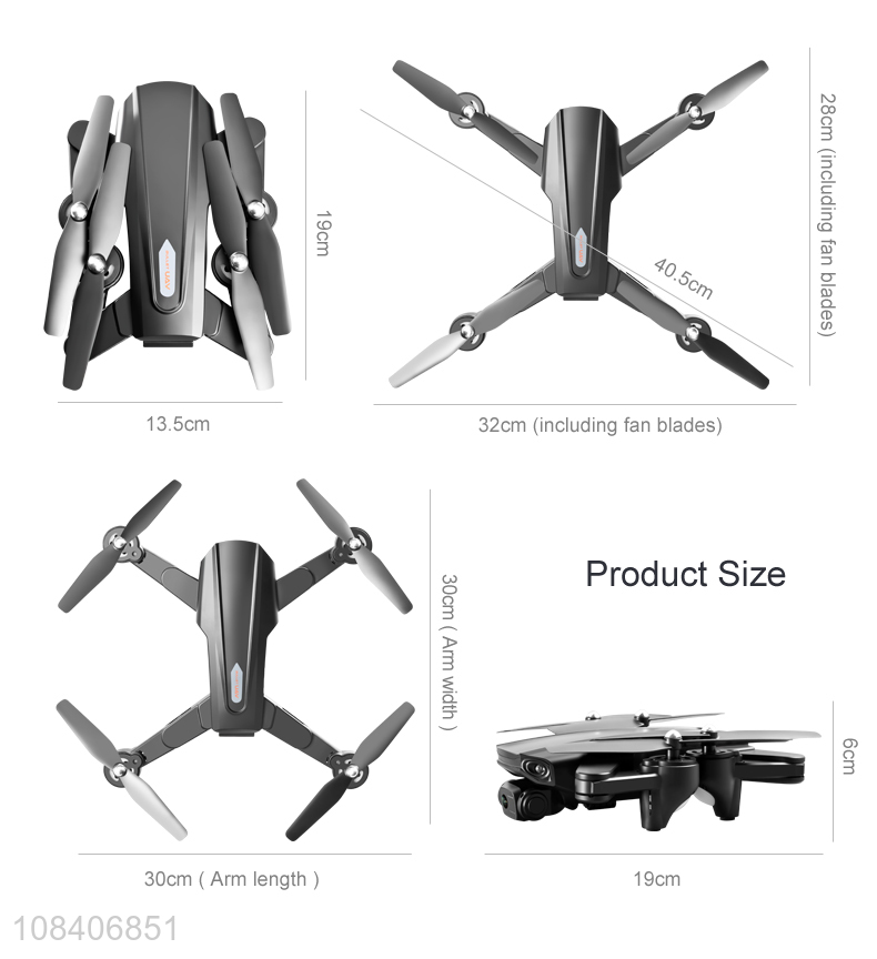 Hot Sale Obstacle Avoidance UAV Portable GPS Folding Drone