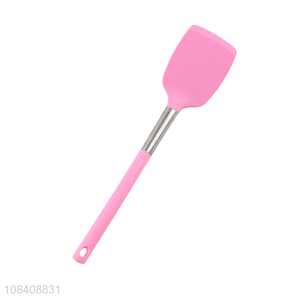 Good wholesale price home kitchen silicone fry spatula