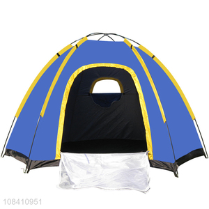 High quality outdoor <em>camping</em> <em>tents</em> waterproof hexagon tent for 3-4 persons