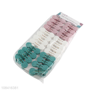 Hot product 24 pieces laundry clothes pegs clothespins with springs