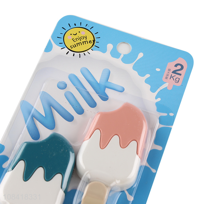 Good wholesale price creative ice cream decor sticky hooks