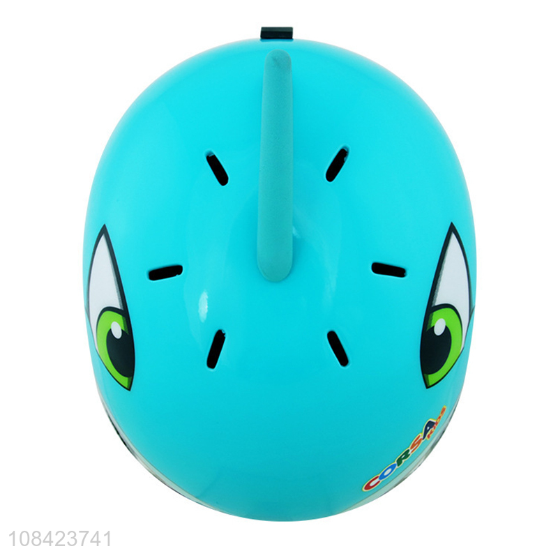 Wholesale safety children cycling skating helmet cute animal helmet