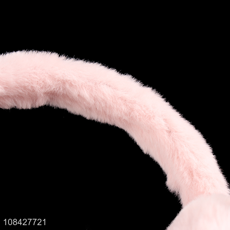 Good price fashion cat ear warm earmuffs wholesale