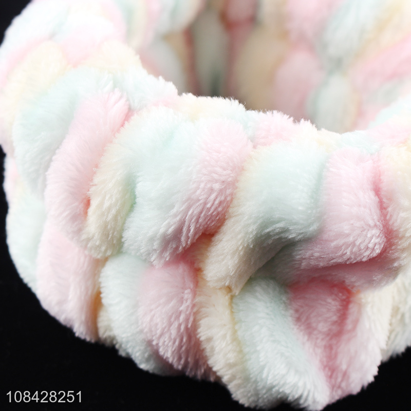 High quality flannel bow-knot headband girls hairband