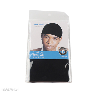 Factory price ultra stretch men wave-cap hair cap