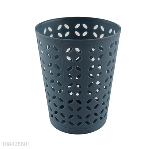 New arrival hollowed-out plastic waste bin plastic <em>garbage</em> <em>can</em>