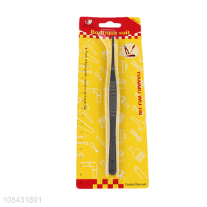 Factory wholesale stainless steel tweezers home hardware tools