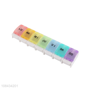 High Quality Plastic Piano Medicine Box Medicine Storage Box