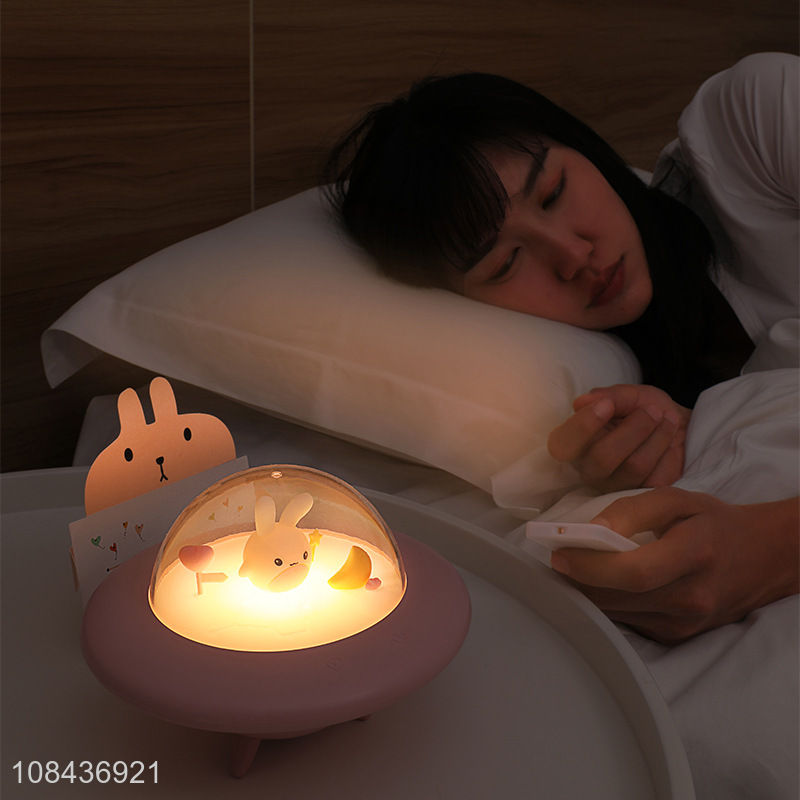 Best selling cute children bedroom night lights with music