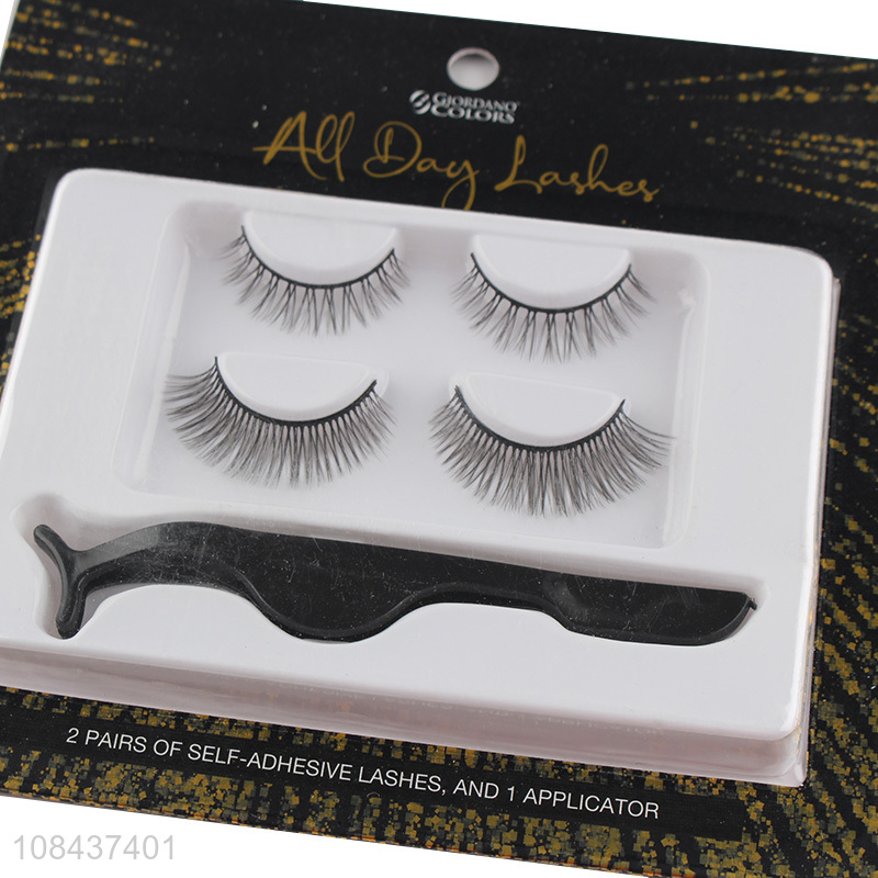 High quality faux eyelashes chemical fiber eyelashes