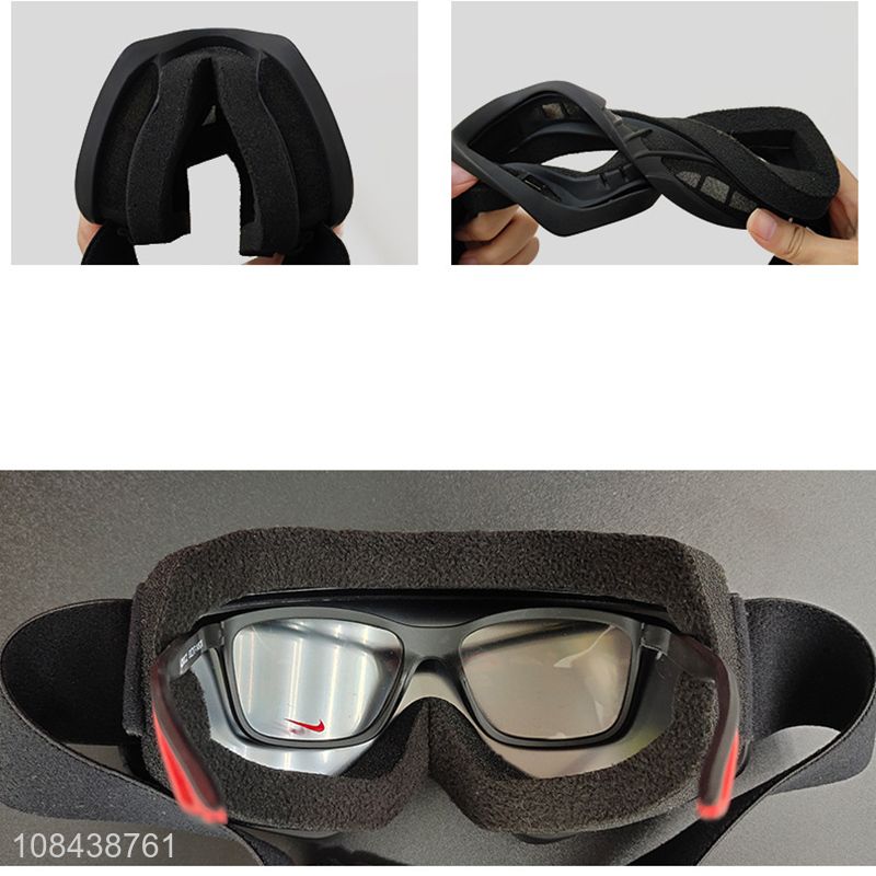 Wholesale TPU frame uv protection anti-fog ski goggles snow goggles for men women