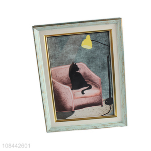 OEM OEM tabletop display picture frame rustic photo frame for decoration