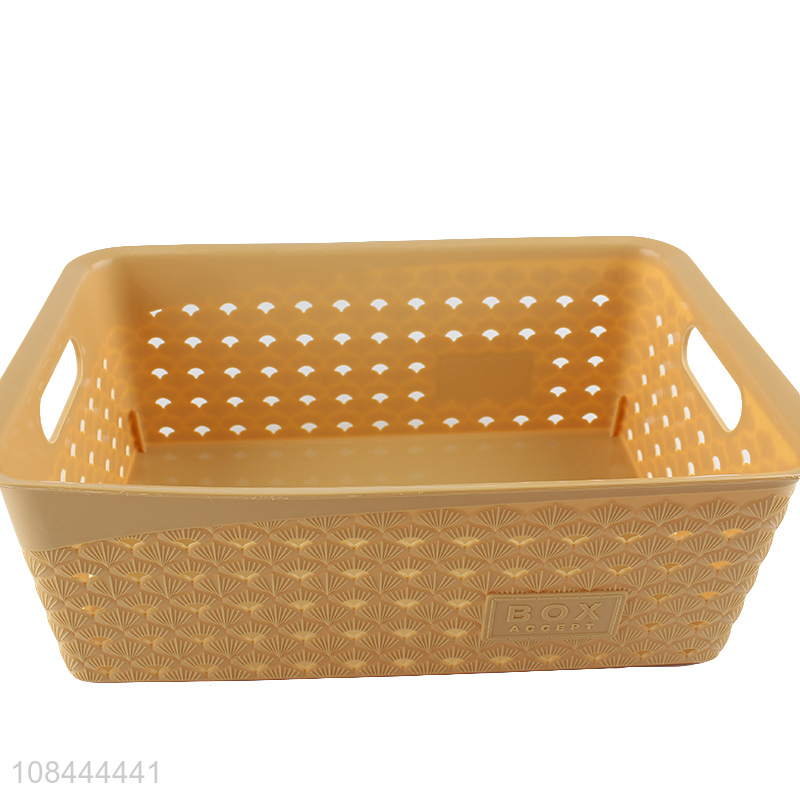 China imports durable plastic storage bins storage basket for organizing