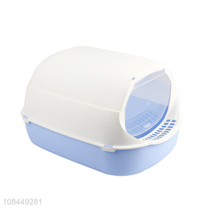 China market fully-enclosed cat toilet cat litter box