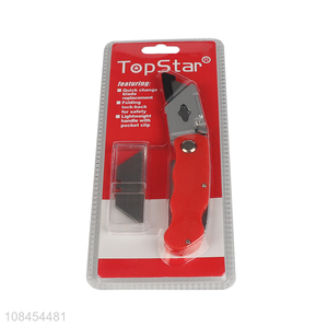 High quality lightweight quick change blades cutter utility knife