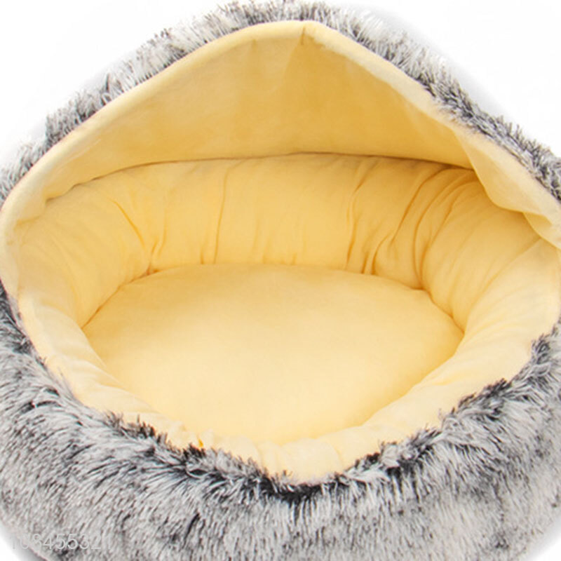 Good wholesale price plush warm pet nest for cat