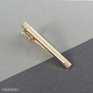 China wholesale iron tie clips fashion accessories for men