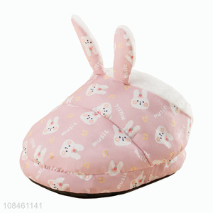 Wholesale cute slipper shaped cat house cat cave <em>bed</em> for indoor cats