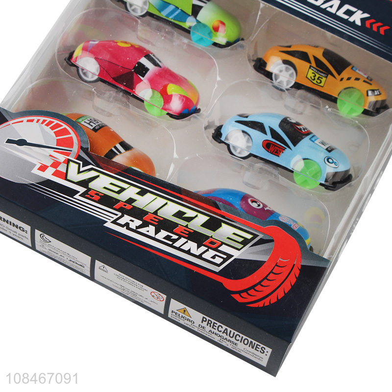 Popular products colourful children pull-back car toys