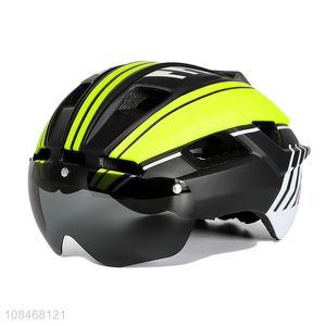 China imports men women bike <em>helmet</em> with magnetic goggle & usb charging rear light