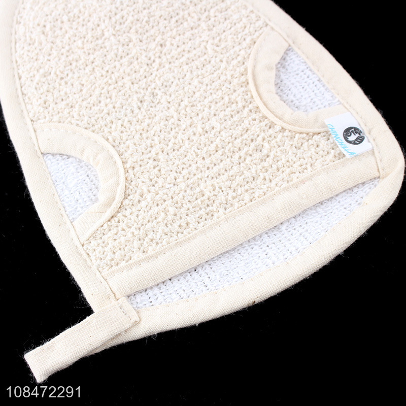 Popular product exfoliating bath gloves bath scrubber for skin care