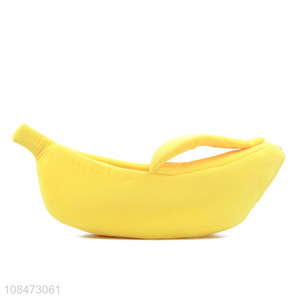 New products banana shape soft comfortable cats pets nest <em>bed</em>