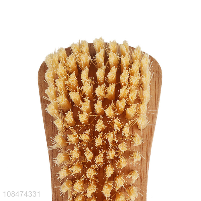 Hot selling wooden stiff bristle brush cleaning brush