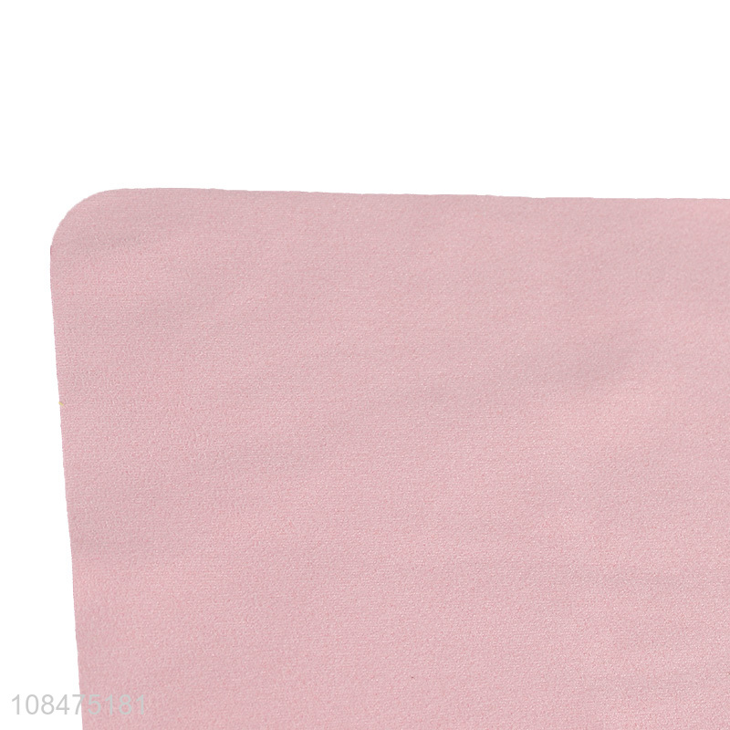 Hot sale reusable lint free sea-island fiber glasses cleaning cloth