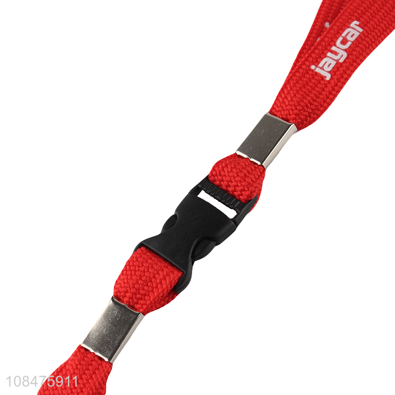 China wholesale polyester work card strap lanyard