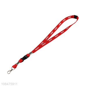 China wholesale polyester work card strap lanyard