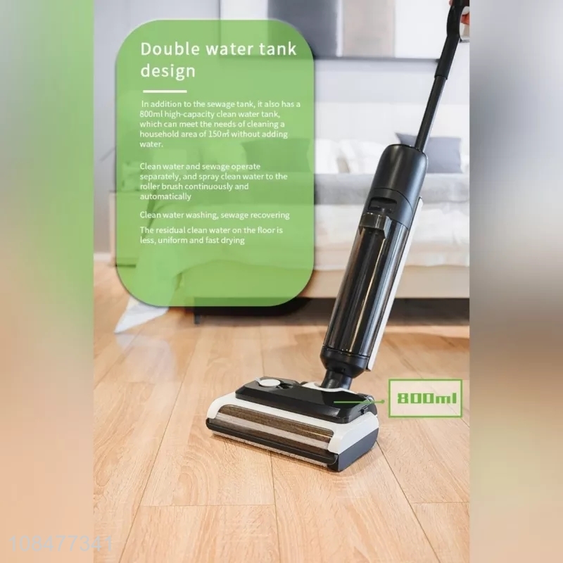 Wholesale rechargeable cordless wet & dry vacuum cleaner floor washer for floor carpet cleaning