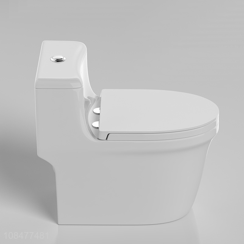 China imports 300/400mm 3-6L upper-pressing one piece toilet for home & office