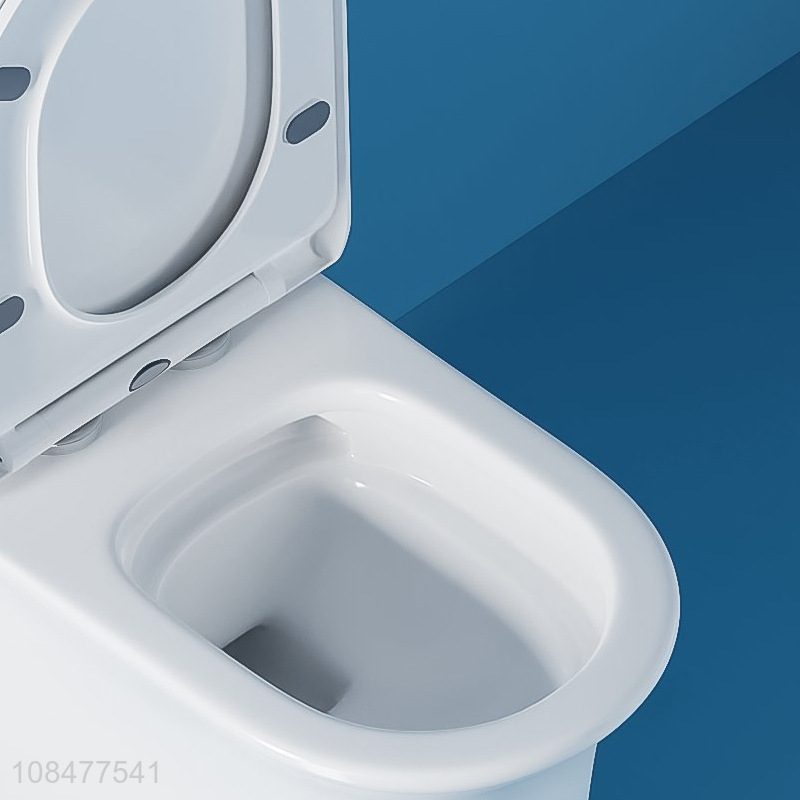 Wholesale 300/400mm 3-4.5L upper-pressing slow close  one piece toilet for bathroom