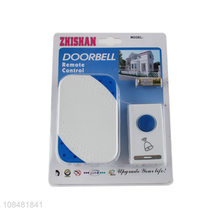 Wholesale battery operated wireless door bell 36 songs waterproof doorbell