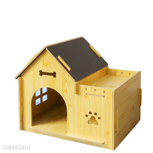 Factory direct sale cat nest wooden cartoon cattery