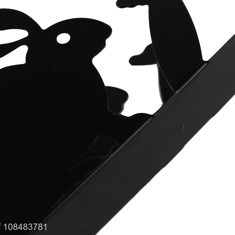 Wholesale from china black rabbit shape napkin holder for restaurant