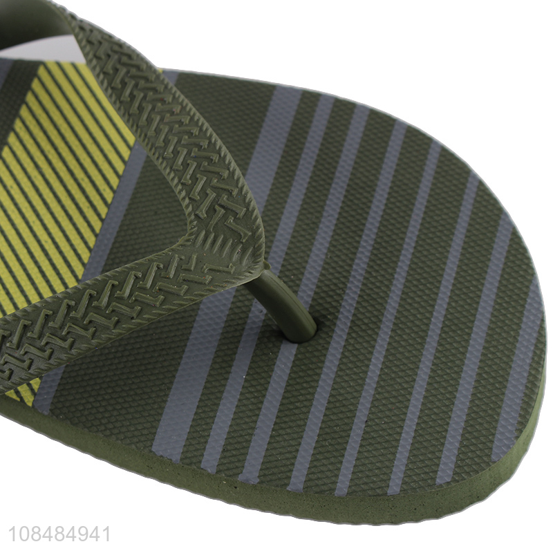 Online wholesale bath non-slip PE flip flops for men