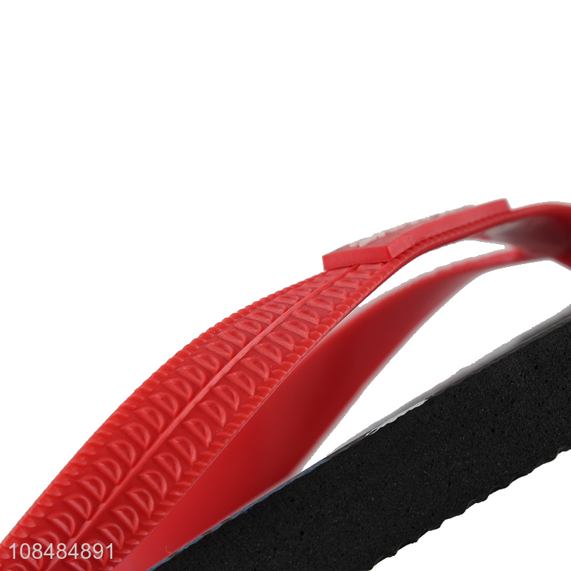 China supplier soft bottom non-slip fashion flip flops